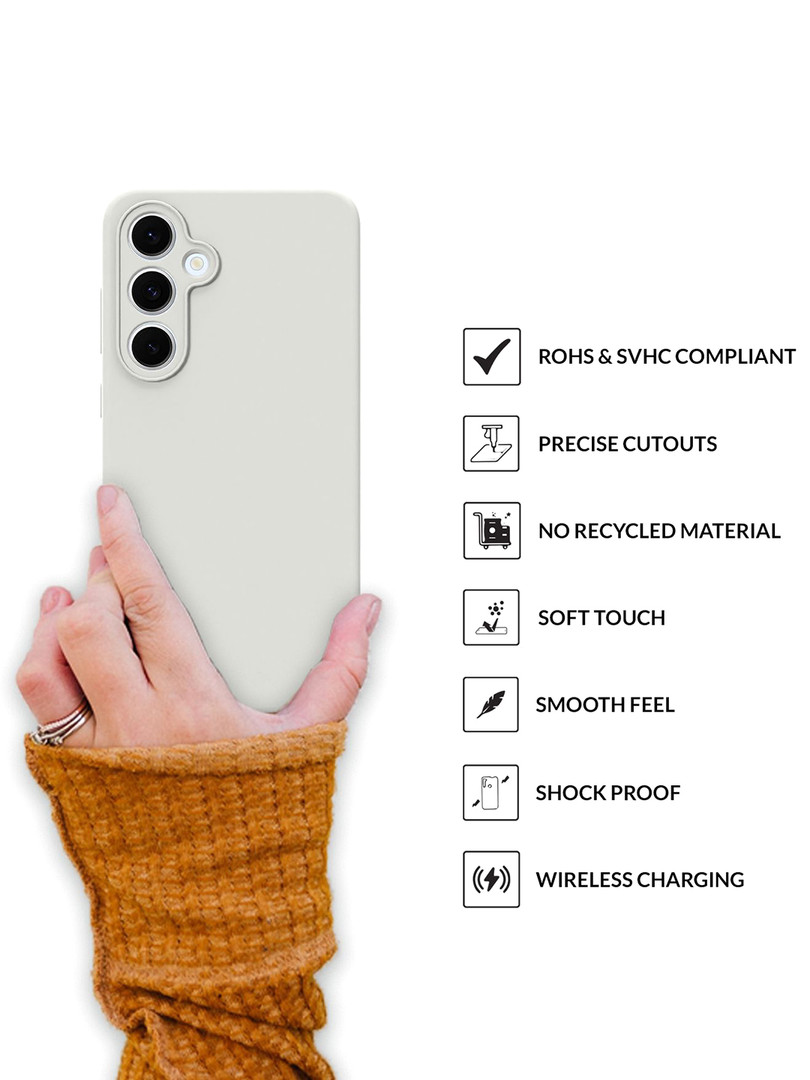 SPRIG Samsung Galaxy S24 fe Liquid Silicone Back Cover